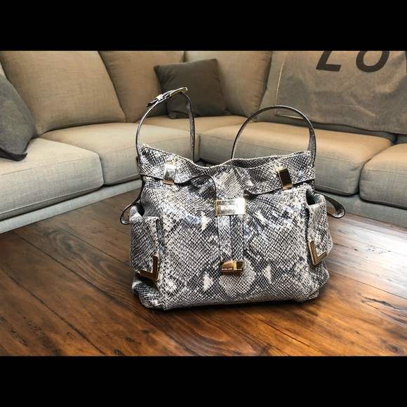 Michael Kors (VeryRareStyle) Python Purse - Picture 3 of 10